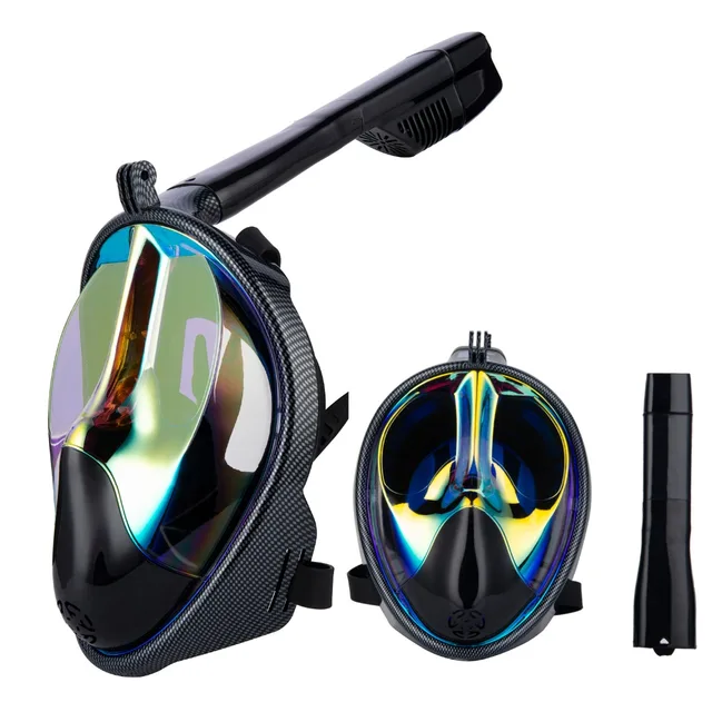 2018 New Full Face Antifog Snorkeling Diving Mask adult Antiskid Ring