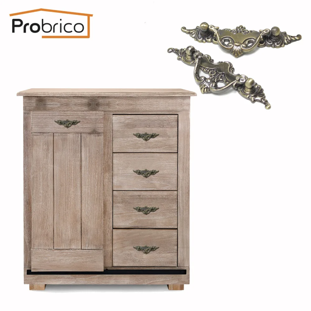 Probrico Furniture Drawer Handle PD572 Zinc Alloy Antique Bronze/Antique Copper Vintage Kitchen Cabinet Knob Cupboard Pull Probrico Furniture Drawer Handle PD572 Zinc Alloy Antique Bronze/Antique Copper Vintage Kitchen Cabinet Knob Cupboard Pull