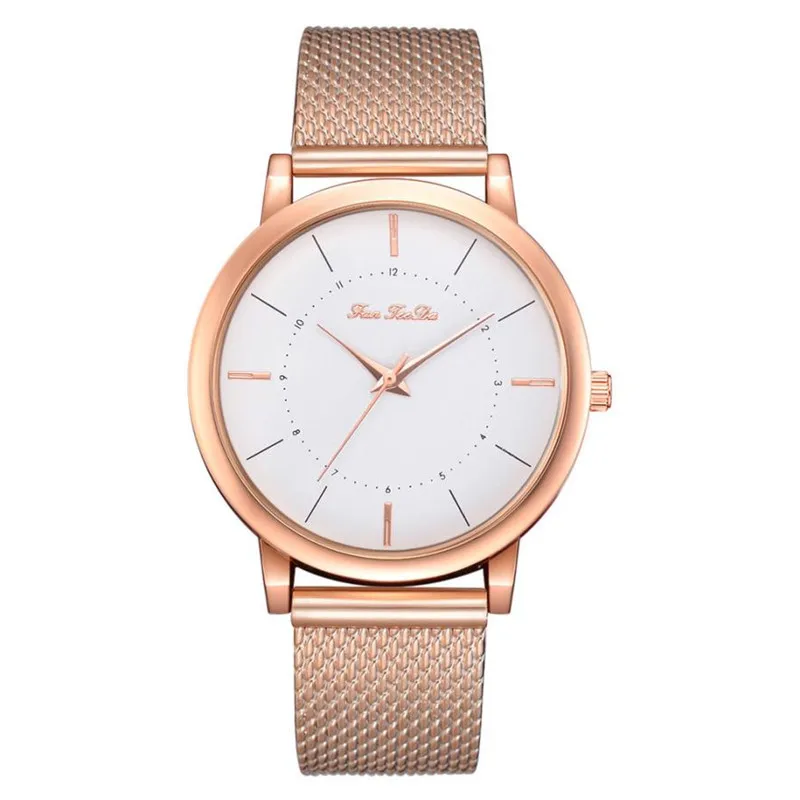 2018 Новая мода 2018 Новая мода простые модные женские часы сетка с кварцевыми часами
