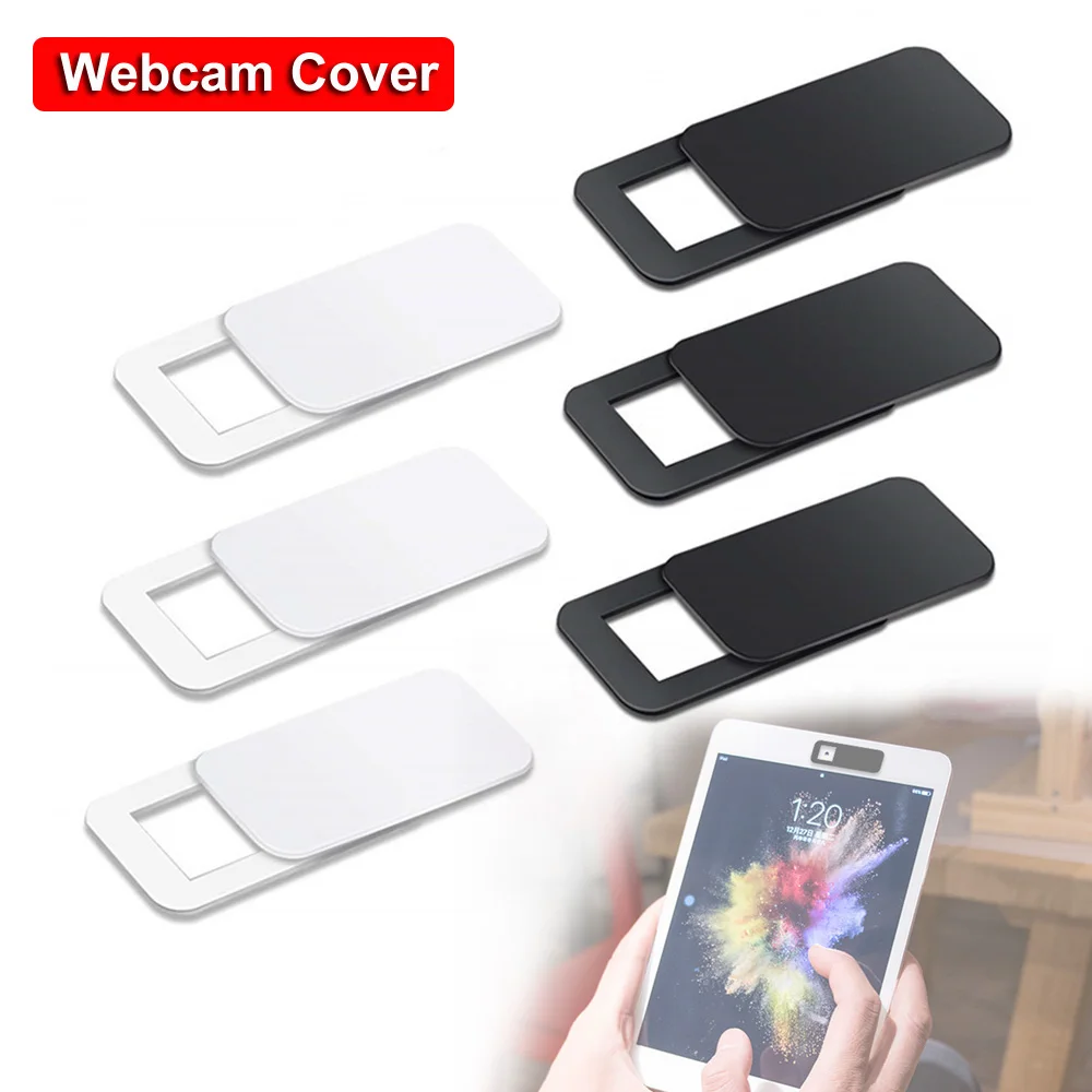

1/3pcs Ultra Thin Lentes WebCam Cover Shutter Slider Plastic Camera Cover For Ipad Phone PC Laptop Lens Privacy Sticker