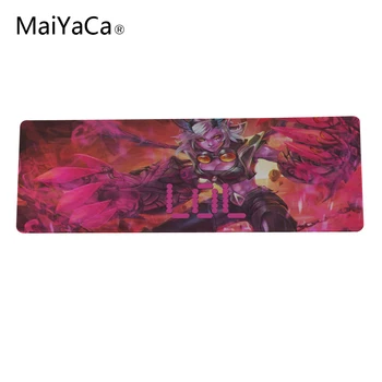 

MaiYaCa Legal Jogo red League of Legends hero Custom Design Rectangle Gaming Computer Mouse pads 180x220x2mm