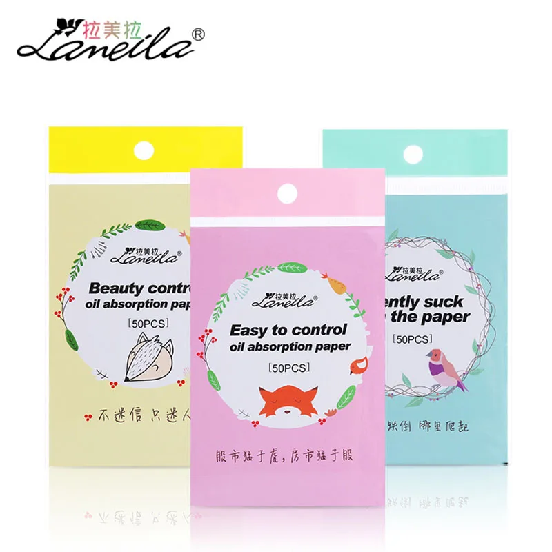 

50 Sheets/Pack Tissue PapersOil Absorbing Paper Facial Tissue Face Tools Powerful Cleaning Cosmetic Beauty Girls