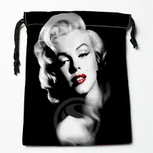 J&w8 New Marilyn Monroe #3 Custom Printed receive Bag Compression Type drawstring bags size 18X22cm W725&JYu8