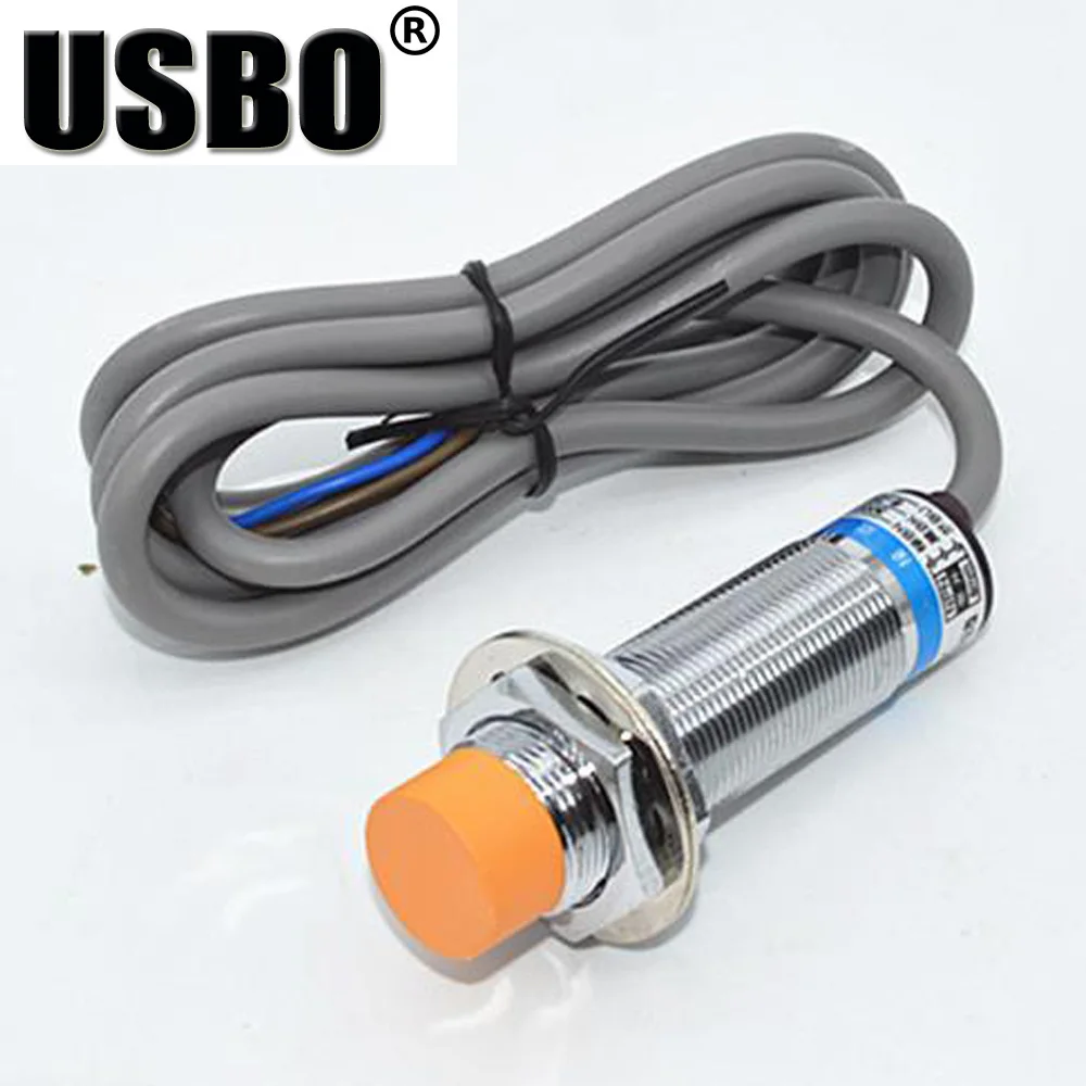 Inductive proximity switch LJ18A3 8 Z / BY DC three wire normally open PNP M18 Sensor proximity