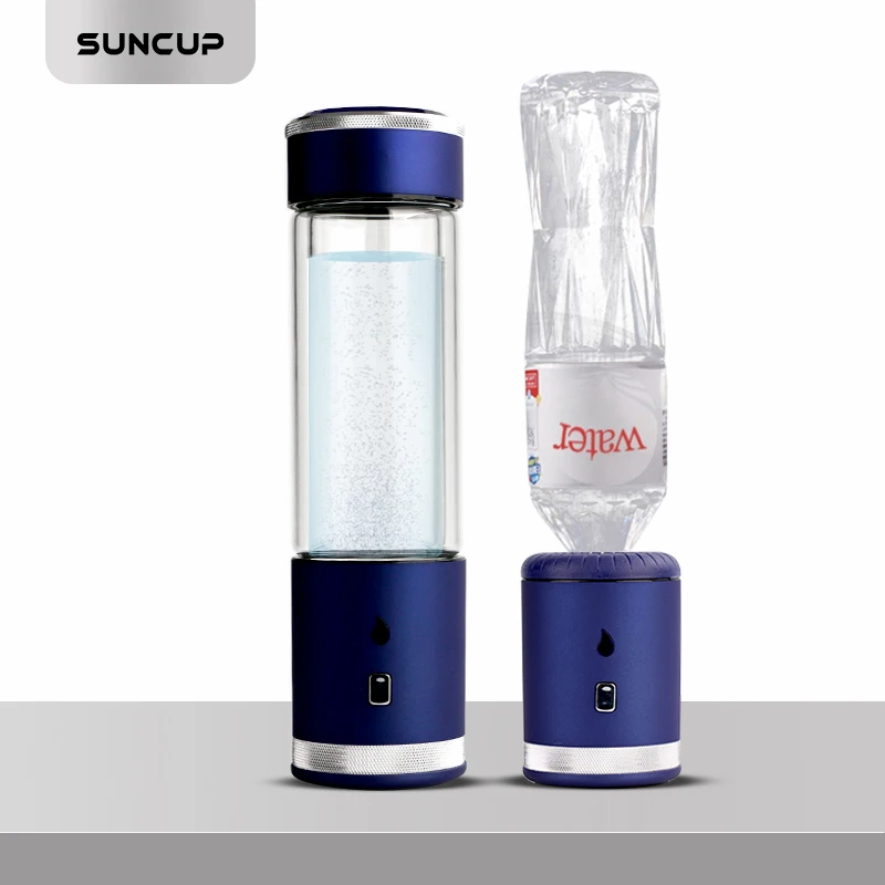 

Rechargeable Rich Hydrogen Water Generator electrolysis Energy Hydrogen-rich Antioxidant ORP H2 Water Ionizer PP Bottle for cup