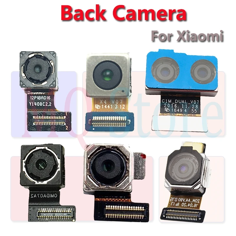 

For Xiaomi Mi Note 2 3 4 4i 5 6 5X 5s Plus Max Mix 100% New Main Rear Back Camera Module Flex Cable Tested Original Repair Parts