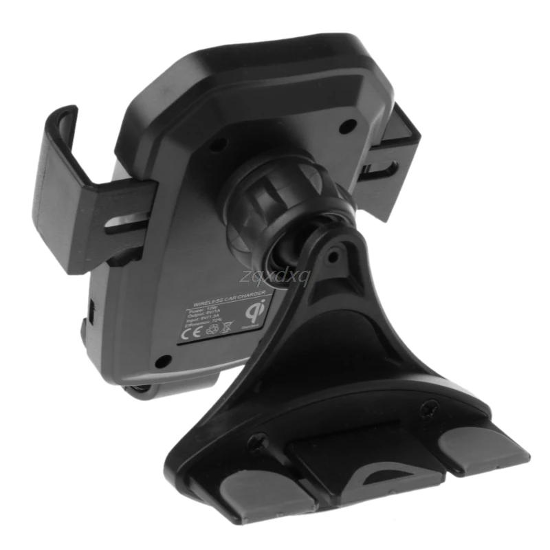  Auto Qi Drahtlose Ladegerät CD Montieren 360 Grad Drehbare Halter für iPhone X 8 Samsung S8 Whosale
