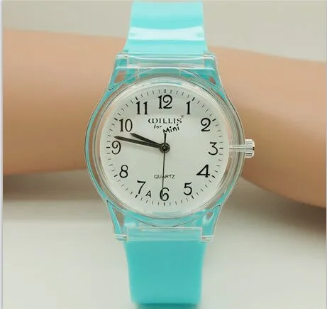Новые повседневные часы Willis, модные часы для женщин, мини 10 м, водонепроницаемые детские наручные часы-1175 - Цвет: 1