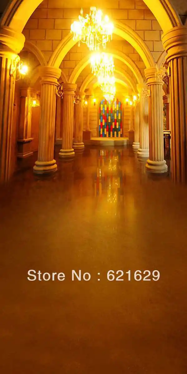 

Gorgeous architecture 10'x20' CP Computer-painted Scenic Photography Background Photo Studio Backdrop HY-CM-4070