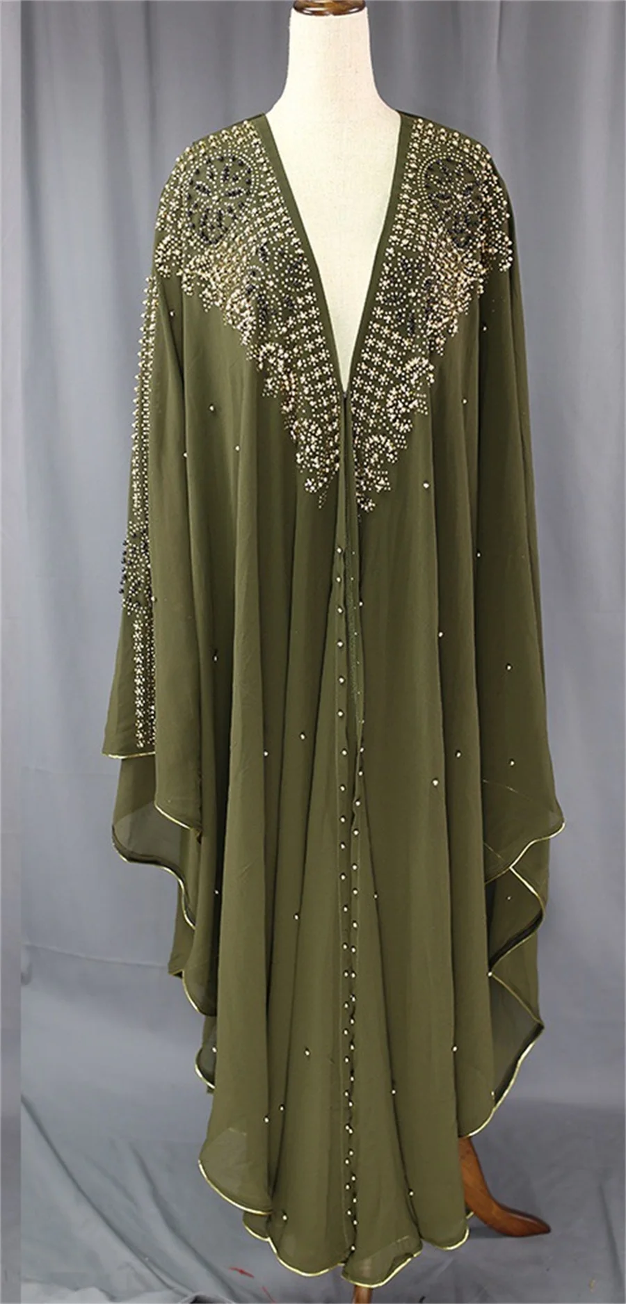 Siskakia размера плюс Jalabiya Dashiki платья для женщин алмазные бусины африканская одежда Дубай abaya мусульманские Вечерние халаты с капюшоном