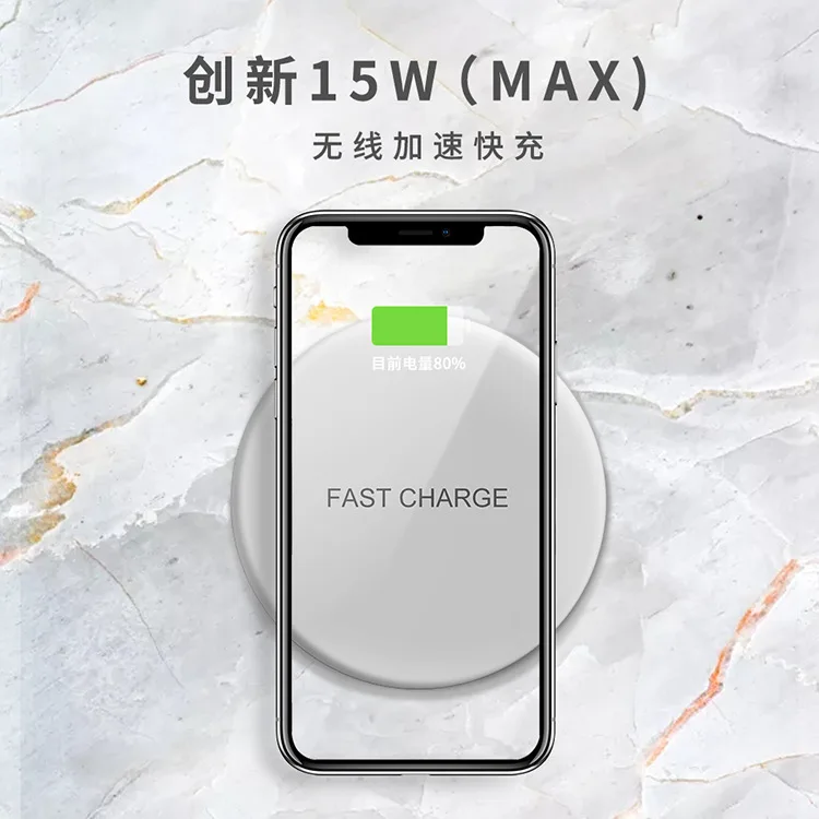 Qi автомобильное беспроводное зарядное устройство для iPhone Xs Max XR X 8 Samsung Galaxy S9 S8 xiaomi