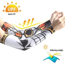 Мужские летние анти-УФ нарукавники для велоспорта дышащие горный бег велосипед рука теплые быстросохнущие гонки MTB велосипед Armwarmer для женщин