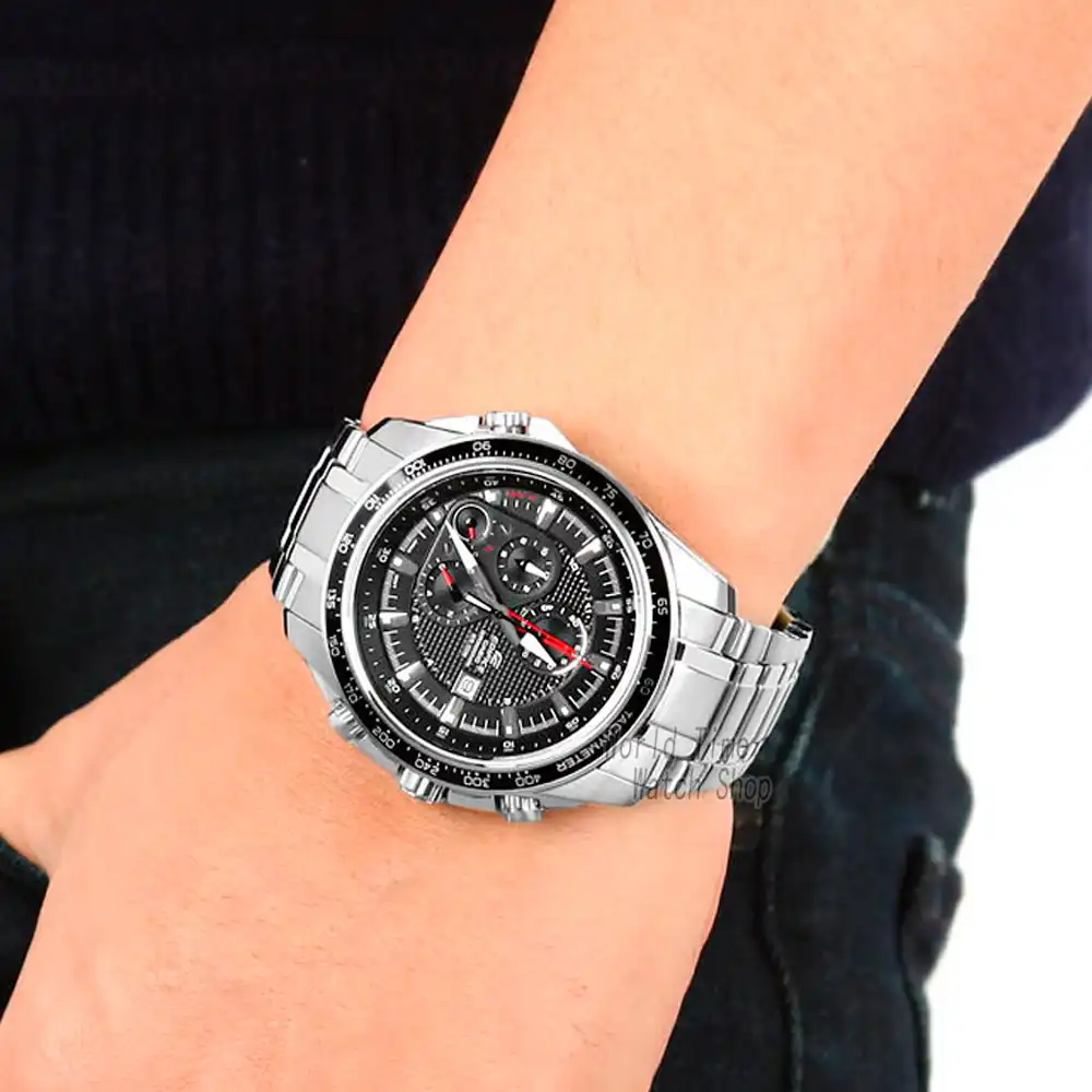 Casio часы Edifice мужские лучший бренд класса люкс 100м водонепроницаемый хронограф