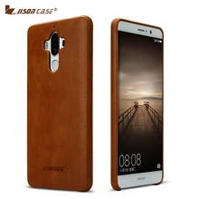 Jisoncase Чехол для телефона для huawei mate 9 задняя крышка натуральная кожа роскошный Магнитный адсорбционный кожаный чехол для huawei mate 9 чехол