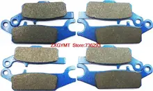 Atv / Utv Semi Metallic Brake Pad Set fit YAMAHA YFM550 YFM 550 FGPW Grizzly 2009 & up