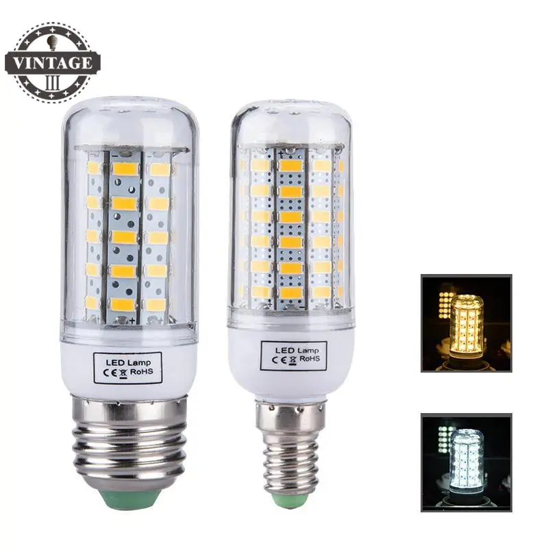 VintageIII AC 220V Светодиодный светильник для свечи кукурузы дома SMD 5730 дневные ходовые