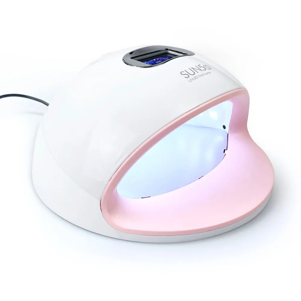 2019 New Fast Drying SUN5s 72W UV Light Smart LED Lamp Nail Dryer Machine Ice lamp for Curing UV Ge