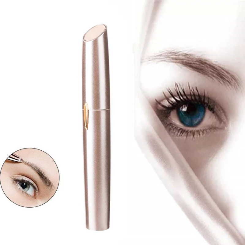

Painless Electric Eyebrow powder Hair Remover Electric Face Eyebrow Hair Remover Shaver Razor Instant Portable Eyebrow Trimme