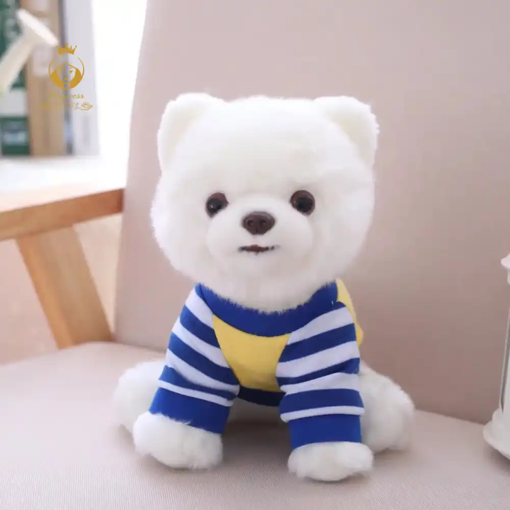 white teddy bear pomeranian