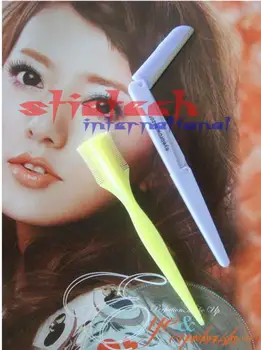 

by dhl or ems 500set Eyebrow Shaping Tools Set Makeup Razor Combs
