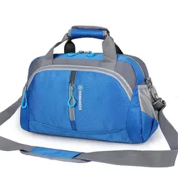 Для женщин вещевой багаж сумки Водонепроницаемый нейлоновая сумка Для мужчин плечо сумка через плечо для хранения одежды посылка Фитнес