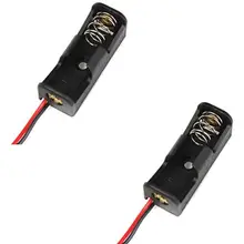 

HIP HIPERDEAL Battery charger Li-ion Battery 2PCS 23A /A23 Battery 12V Clip Holder Box Case Black Jun1