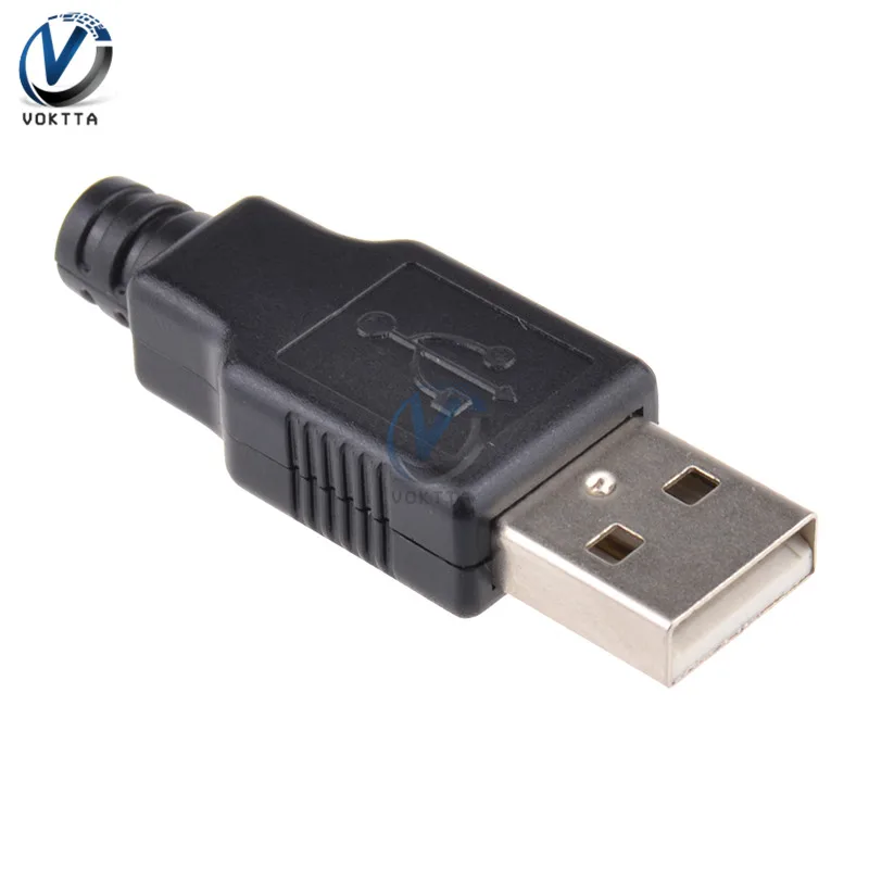 10 шт./компл. DIY Micro USB сварочный Тип Папа 4 Pin 5 T порт штекер разъем 2 0 Type A