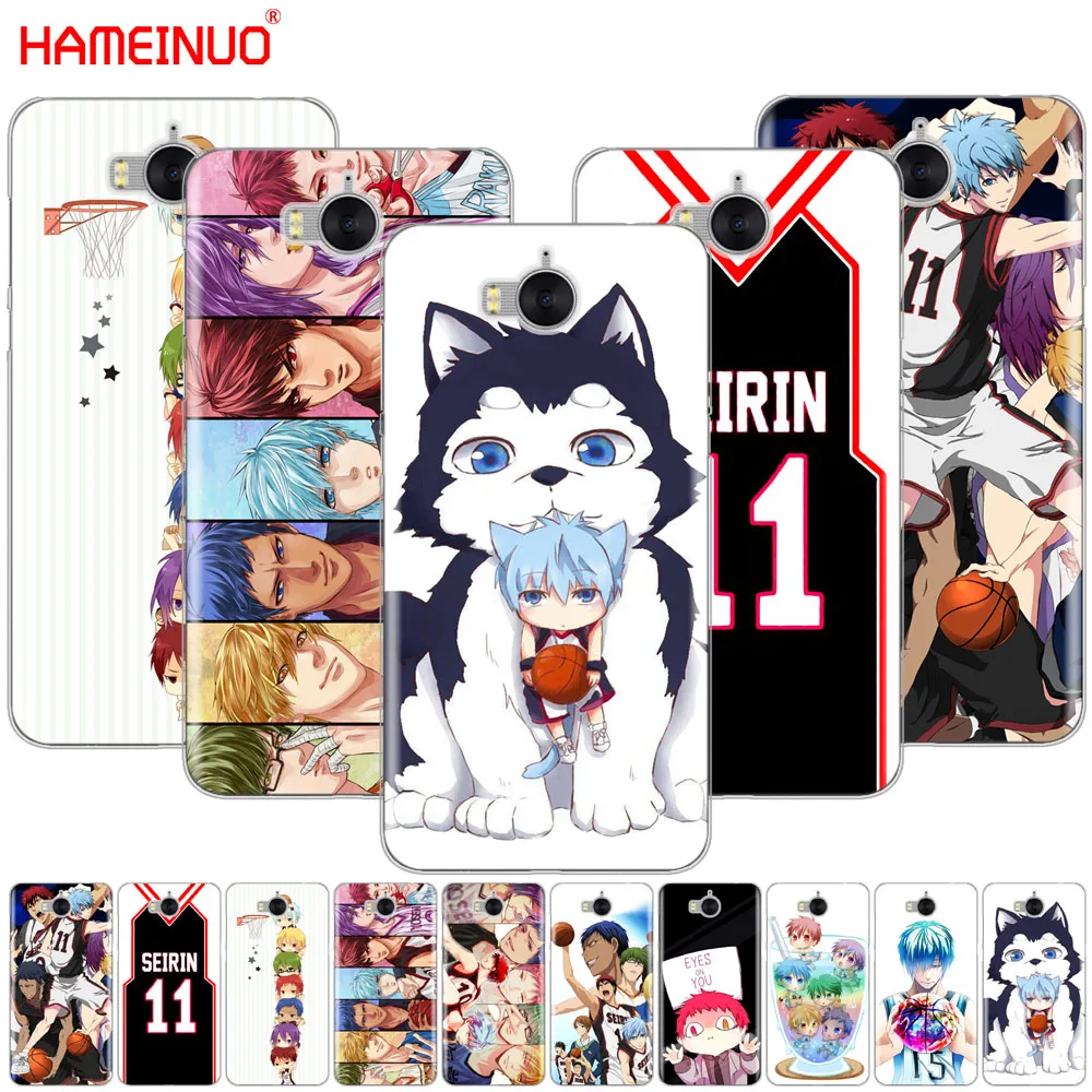 HAMEINUO Kuroko без корзины kawaii Tetsuya аниме чехол для сотового телефона huawei honor 3C 4X 4C 5C 5X 6 7
