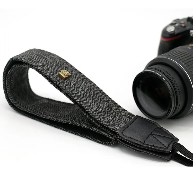 Ремень для камеры Универсальный Регулируемый хлопковый кожаный плечевой ремень плетеный держатель для Canon sony Nikon аксессуары для зеркальных фотоаппаратов часть