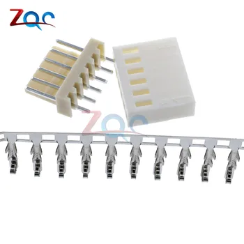 

10PCS KF2510-6P 2.54mm Pin Header & Terminal & Housing Connector Kits KF2510 6 Pin