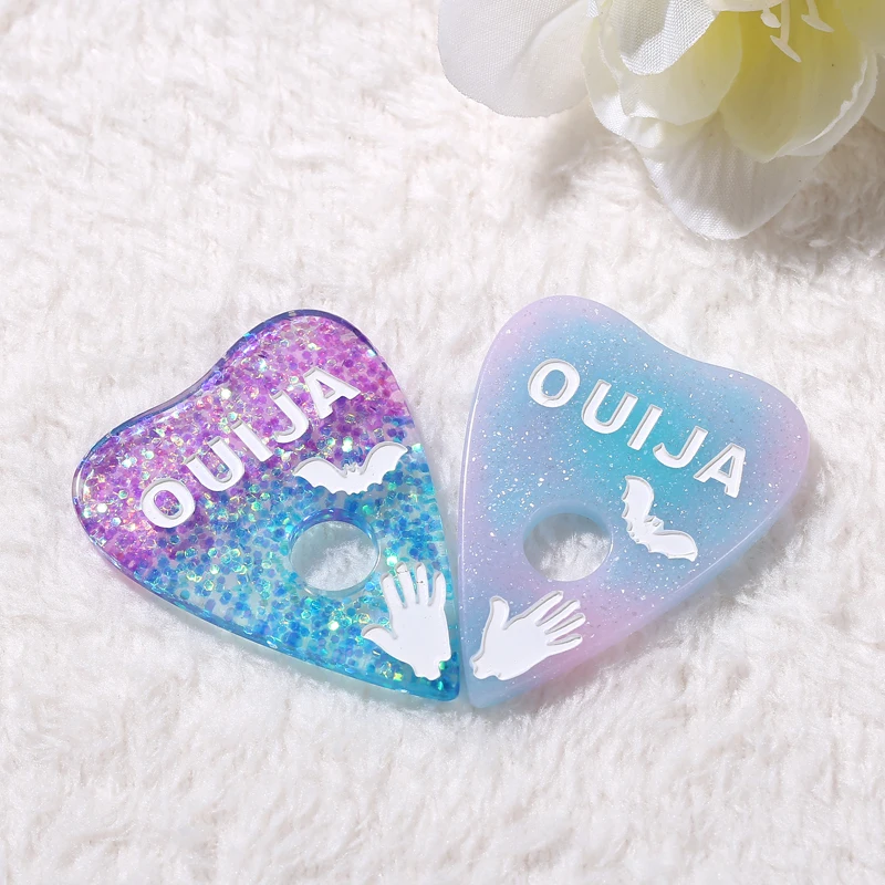 10 шт. 39*47 мм ouija подвески из смолы ожерелье подвеска брелок для украшения
