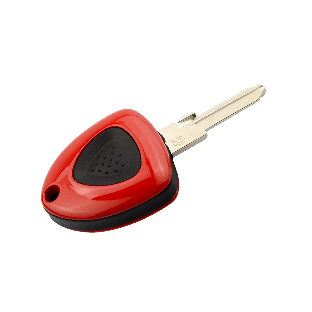 High Quality 1 Button Red Remote Car Key Shell Auto Fob Case Cover For Ferrari Uncut Key Replacement Car Accessories Cover Case