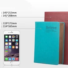 4 цвета A5 A6 бумага Библии notebook кожа утолщение дневник записную книжку студента канцелярских бизнес подарки дневник канцелярия блокнот ежедневник личный дневни канцтовары школьные принадлежности