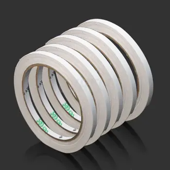 

New 5 Rolls 6mm Strong Adhesive Double Sided Tape Sticker for Office Stationery
