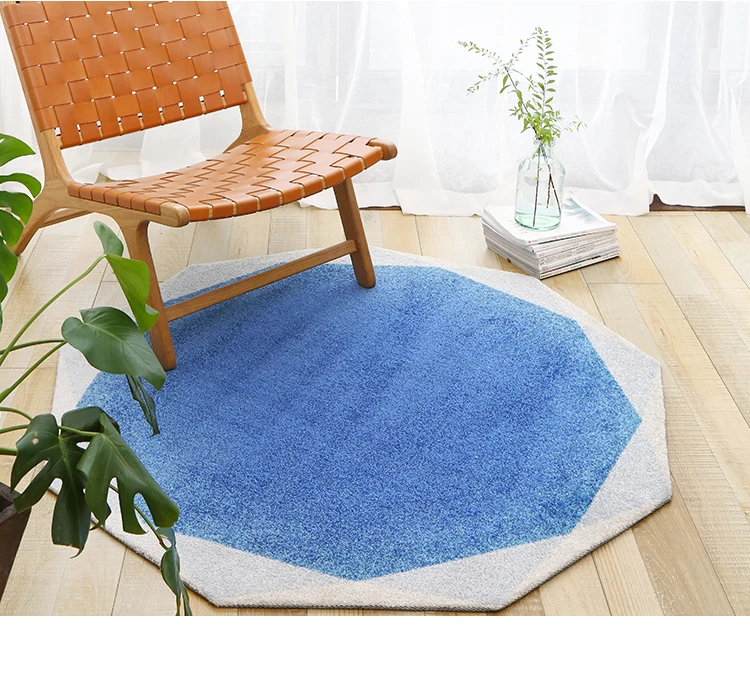 

Post-modern luxury carpet living room table round rug YOOSA retro design pattern room bedroom bedside pad area rugs carpets mats
