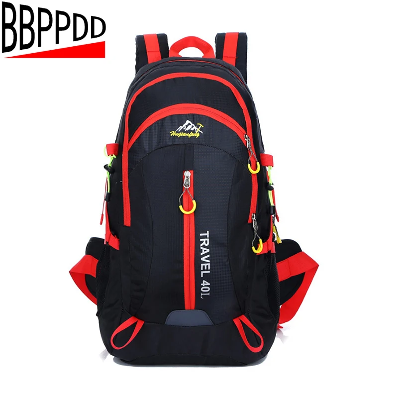 

BBPPDD Backpack 2018 womens 40L Large Waterproof Travel Bags Rucksack Men Nylon Out Bicycle Backpacks Bag women Backpack