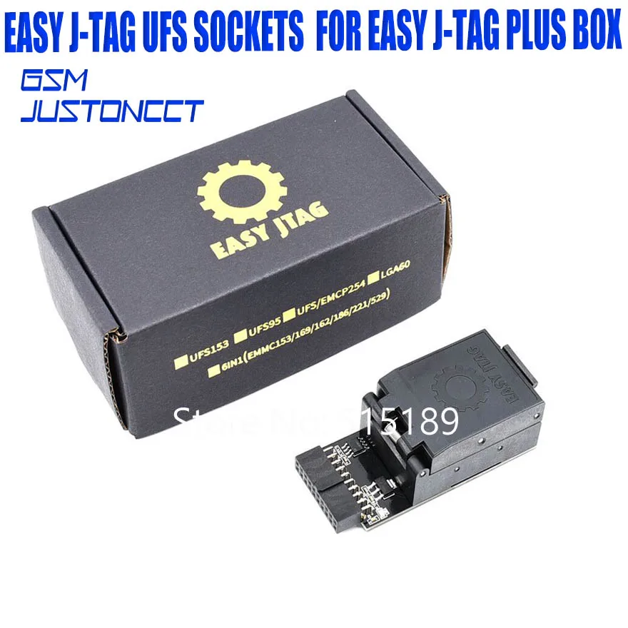 Легко j-tag плюс коробка с Easyjtag UFS 153 адаптер гнезд