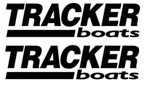

For 2Pcs Tracker Boats Decal Set Stickers Fishing Line Bass Rapala Baitcaster Swim Bait Car Styling
