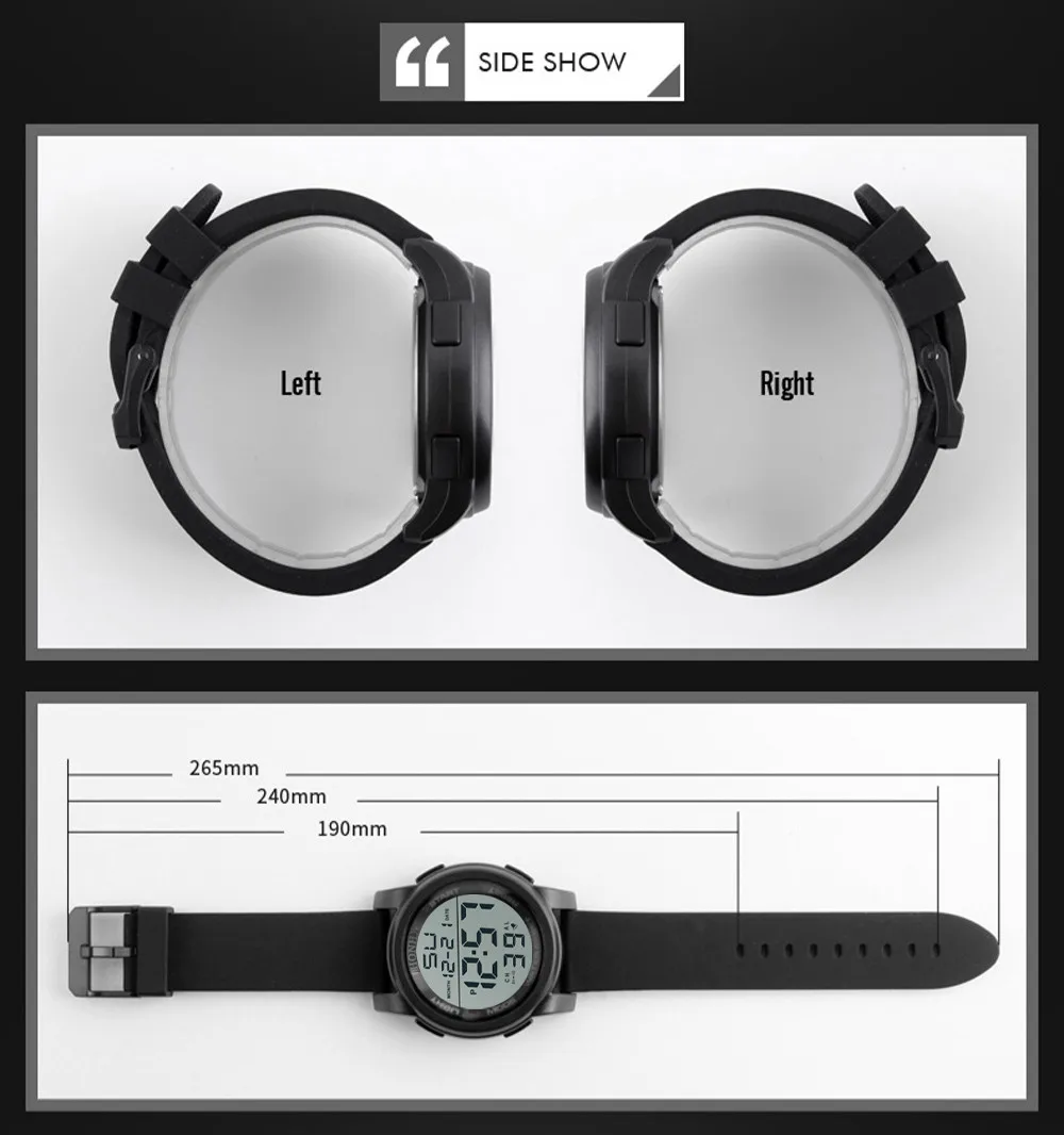Минималистичные наручные часы Мужские Аналоговые Цифровые Военные Спортивные светодиодный часы водонепроницаемые наручные часы Скидка цифровые часы relogio