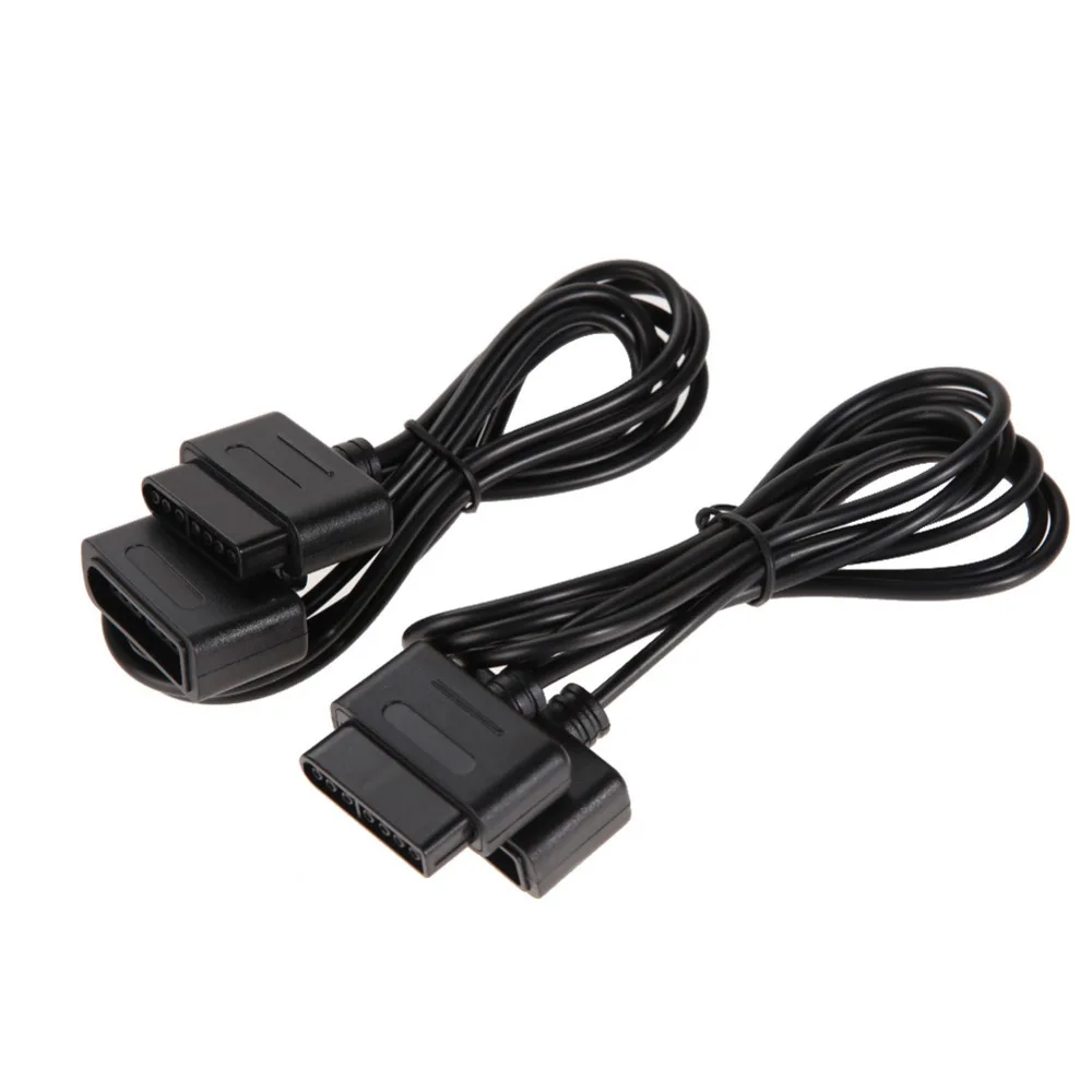 

2 X Extension Cable Cords for SNES Super Nintendo 16 Bit Controller