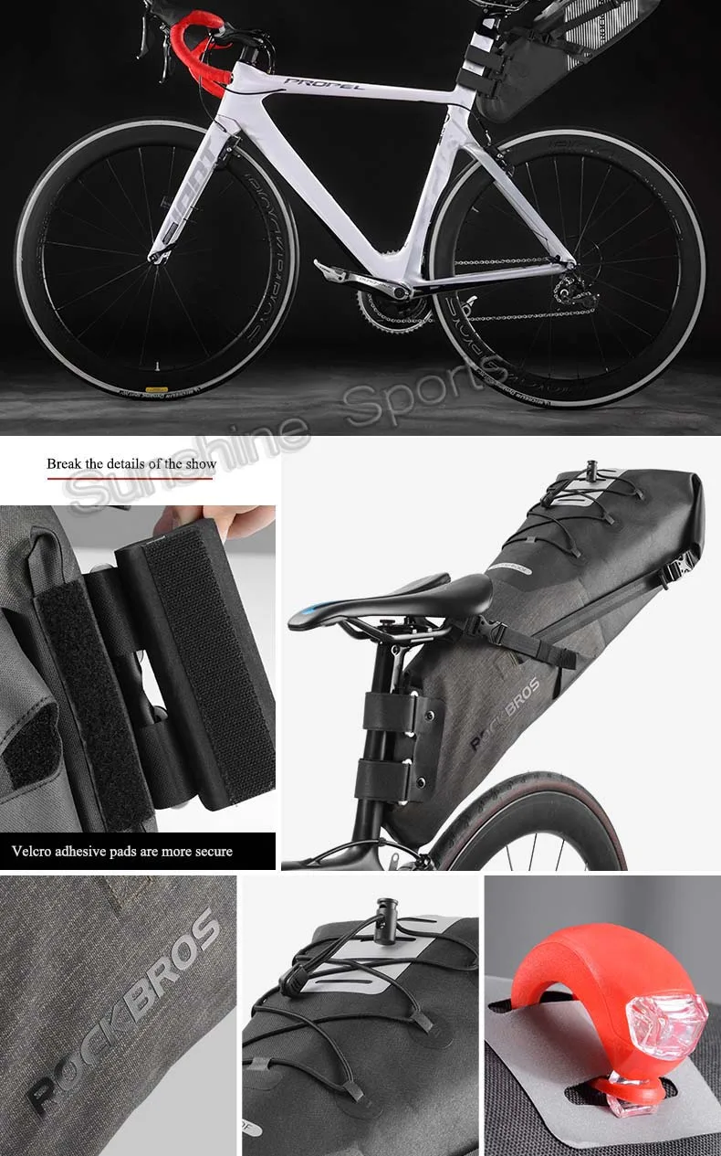 Flash Deal Rockbros 10L/14L Road Mountain Bike Bag Waterproof Cycling Rear Seat Travel Bag Bicycle Saddle Bag Pack Pannier Bike Accessories 20 Flash Deal Rockbros 10L/14L Road Mountain Bike Bag Waterproof Cycling Rear Seat Travel Bag Bicycle Saddle Bag Pack Pannier Bike Accessories 20