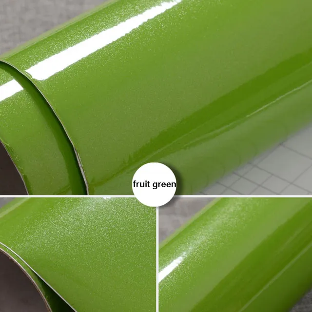 Pearl White DIY Decorative Film PVC Self Adhesive Wall Paper Furniture Renovation Stickers Kitchen Cabinet Waterproof Wallpaper PEARL Green