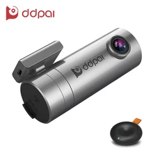 Ddpai Mini2 регистраторы Wi-Fi Видеорегистраторы для автомобилей 1440 P Ultra HD автомобиля Камера Беспроводной снимок Авто Регистраторы поворотный объектив видеокамеры