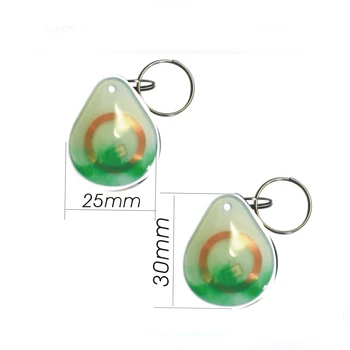 

Wholesale - 100pcs IC re-writable keys 13.56MHz Proximity IC Card ,Imitation jade, IC smart car Keys