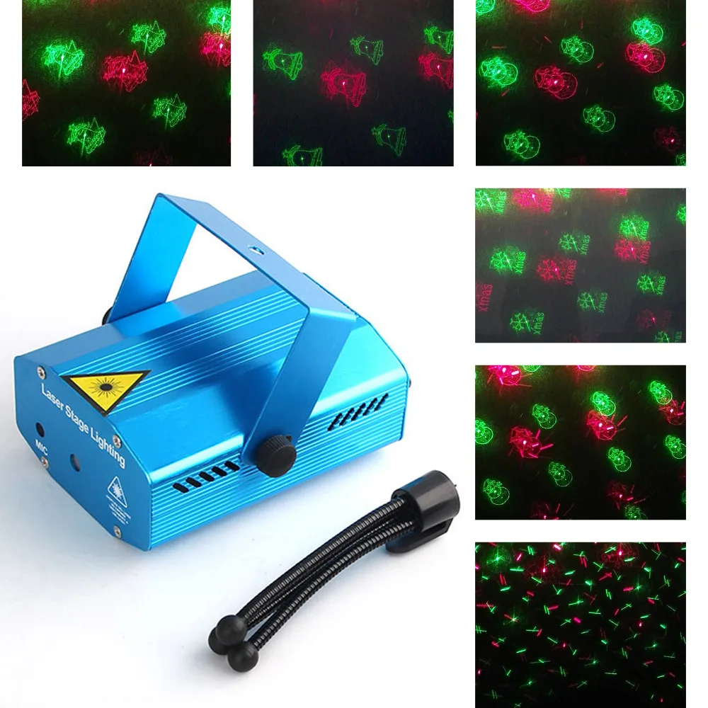 2017 Portable Multi LED Bulb All Strat Music Laser DMX Stage Lights