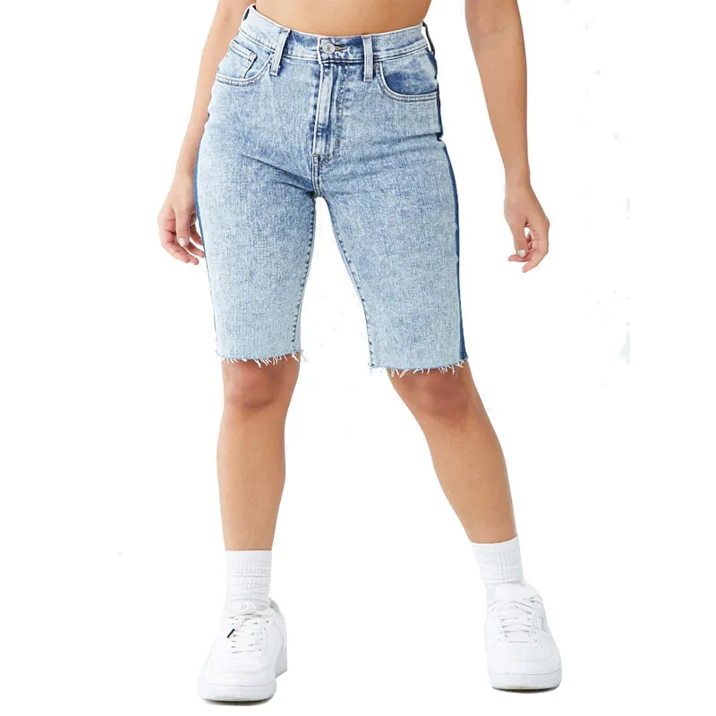 knee length jeans
