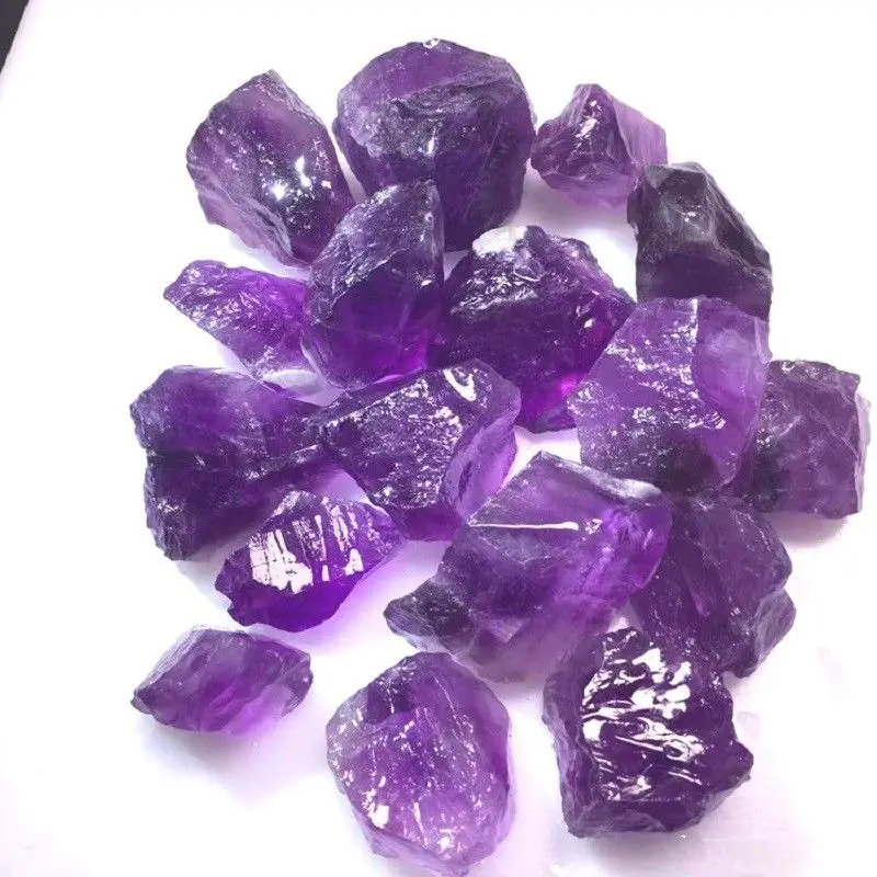 100 г натуральный сырой камень Темный аметист неправильный Природный Горный фиолетовый минеральный кварц кристаллы натуральные камни