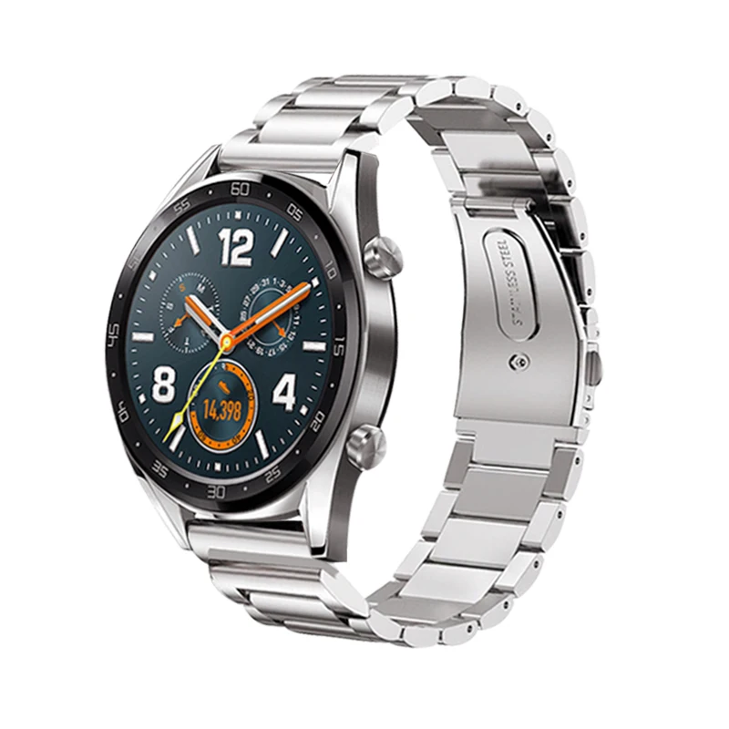 Браслет для huawei Watch GT Honor Magic Watch 2 pro металлический ремешок из нержавеющей стали для huawei gt 2 46 мм ремешок для наручных часов