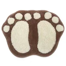 Прекрасный большой коврик для ног водонепроницаемый и нескользящий Мат ковер с рисунком коврик для ванной впитывает воду спальня диван украшения дома