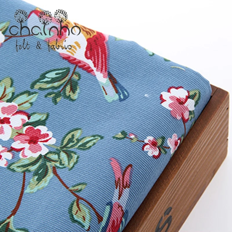 

Upholstery Canvas Fabric Duck For Sofa Curtain Bag Shoe Home Decoration Material Handmade Cushion Cartoon Half Yard CCU015